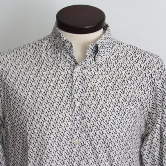 Paul & Shark Yachting Men's Button-Down Shirt Penguins Made in Italy Sz M 15 EUC - Picture 3 of 15